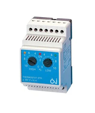 Termostat ETR/F1447A inkl. tempføler